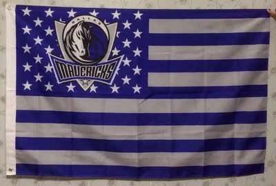 外贸货源达拉斯小牛队NBA Dallas Mavericks Flag亚马逊WISH EBAY