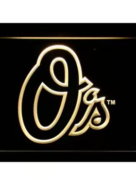 外贸Baltimore Orioles  2 LED Neon Sign巴尔的摩金莺的霓虹灯