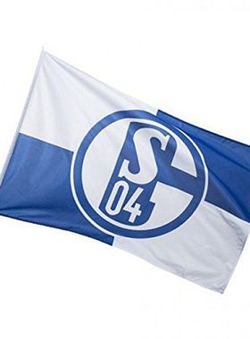 足球沙尔克04俱乐部旗Schalke 04 Football Club Flag亚马逊WISH