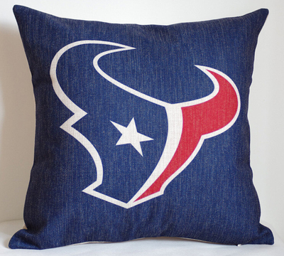 外贸球队休斯顿德州人球迷抱枕Houston Texans pillowcase