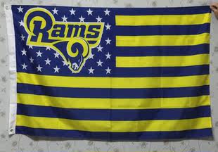 Rams 外贸货源洛杉矶公羊队NFL Los Angeles EBAY Flag亚马逊WISH