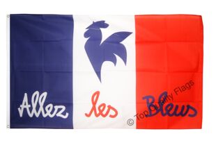 外贸货源Fan France Allez les Bleus FLAG亚马逊WISH EBAY热卖
