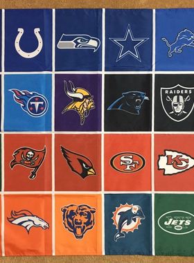 NFL Team Cowboys 49ers Raiders Patriots Steelers 3x5 ft Flag