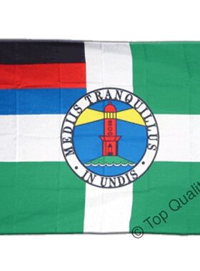 外贸货源德国博尔库姆的旗帜Germany Borkum FLAG亚马逊WISH EBAY