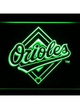外贸Baltimore Orioles 1995-2008Neon Sign巴尔的摩金莺的霓虹灯