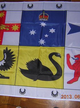 外贸货Coronation Standard of Australia Ensign亚马逊WISH EBAY