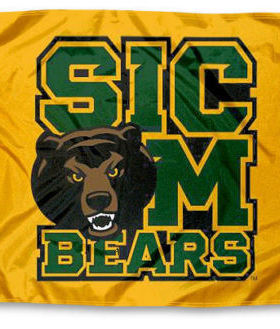 贝勒熊SiC EM熊Baylor Bears Sic Em Bears Flag亚马逊WISH EBAY