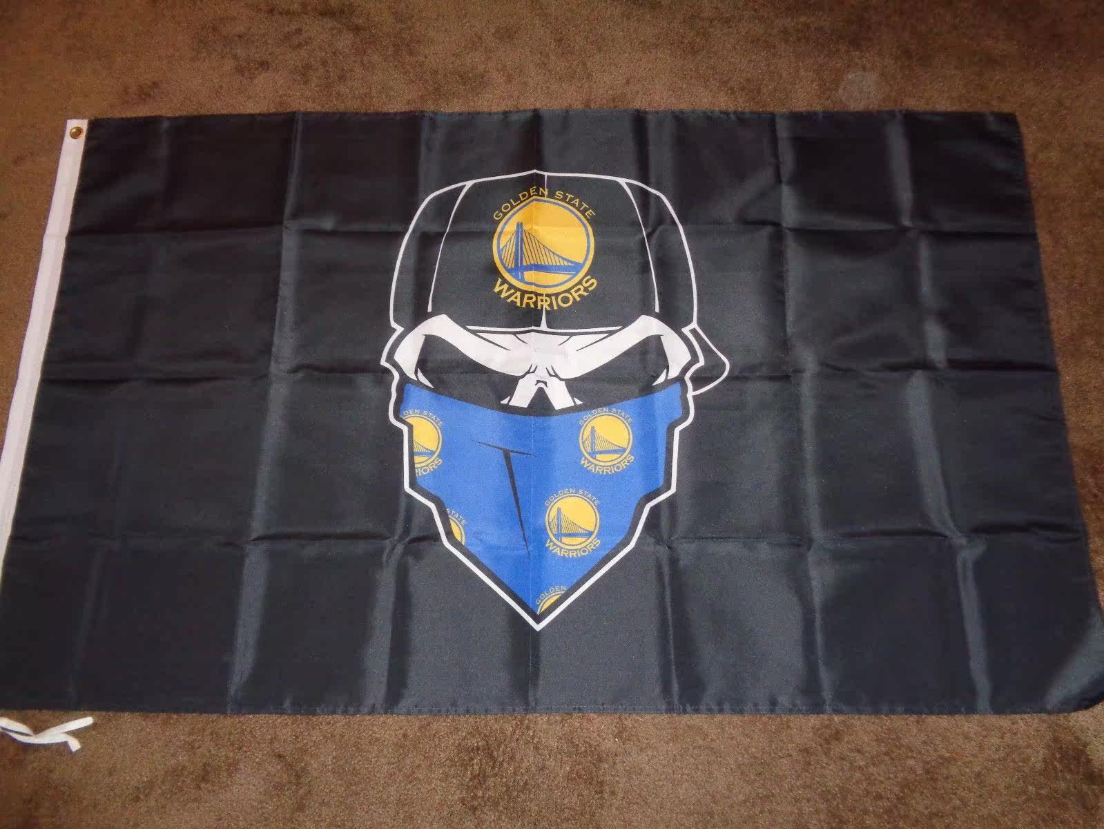 外贸货源勇士旗mlb golden state warriors flag亚马逊wish ebay