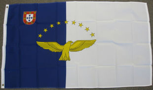 AZORES ISLANDS FLAG ISLAND NEW FRANCE Flag  亚马逊WISH EBAY