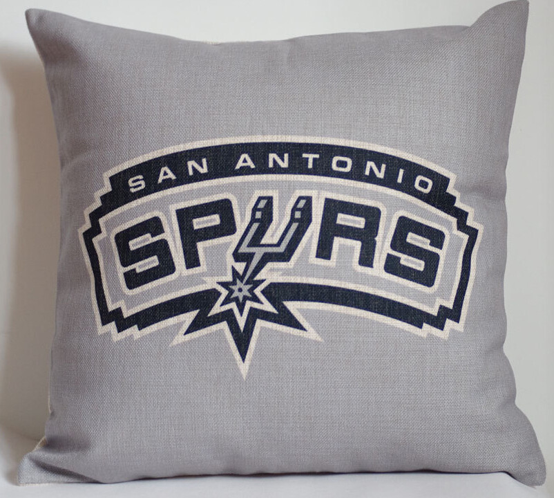 外贸球队圣安东尼奥马刺队球迷抱枕San Antonio Spurs pillowcase
