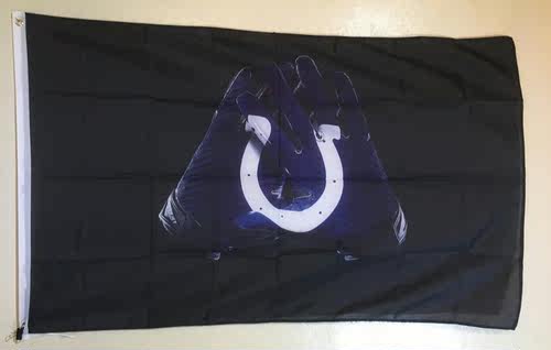 外贸货源小马队旗帜NFL Indianapolis Colts Flag亚马逊WISH EBAY