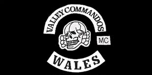 外贸Valley Commandos Motorcycle Club History FLAG 亚马逊