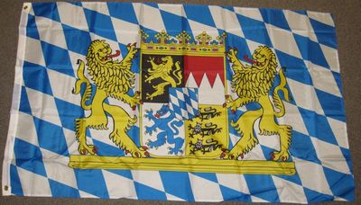 BAVARIA LIONS GERMANY OKTOBERFEST GERMAN Flag亚马逊WISH EBAY