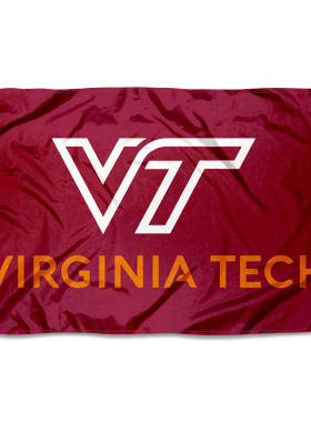 外贸货源Virginia Tech Hokies Flying VT Flag 亚马逊WISH EBAY