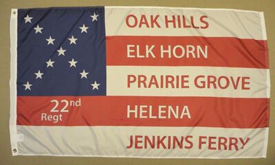 外贸货源20th 35th Arkansas 1864 FLAG亚马逊 WISH EBAY热卖