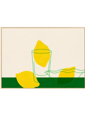 三小姐的店客厅奶油风装饰画
