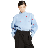 HELENLEEessentials 爱琳梅花毛衣