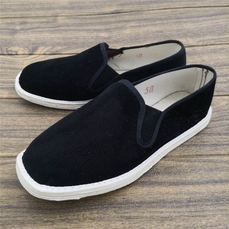 春秋新款手工布鞋男女千层底舒适透气低帮鞋居家办公开车旅游休闲