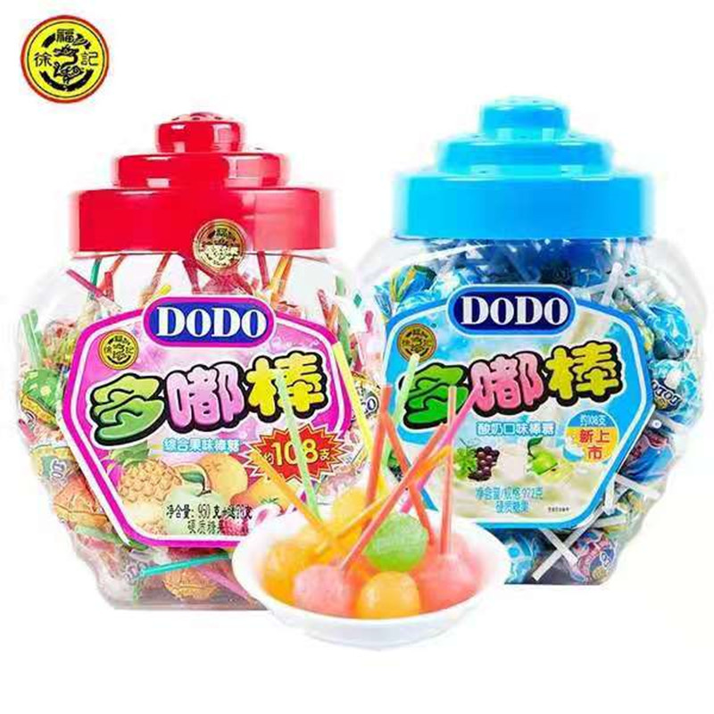 Hsu Fu Chi DODO Lollipop Drum comprehensive fruit candy children snacks snackin the Snacks/Nuts/Specialty , Sweets and snacks/Jelly/Pudding , Candy  category - from Buy2taobao.com to provide professional Taobao agent buy service