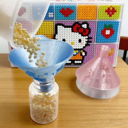 Kitty猫拼豆分装漏斗配色超治愈拼豆铲实用工具diy拼豆收纳好帮手