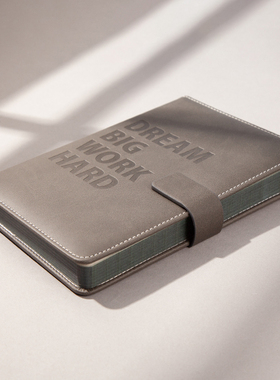 StarBox/斯达博思 励志B6磁扣笔记本本子软皮大学生考研用横线记事日记本简约ins风PU皮面商务办公会议记录本