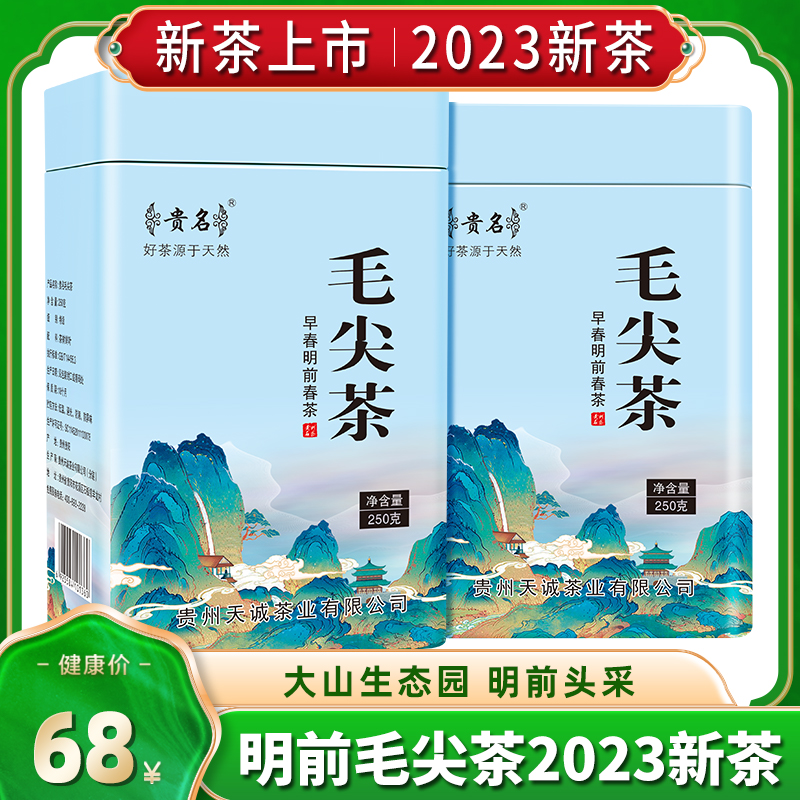 特级毛尖茶2024新茶明前春茶500g