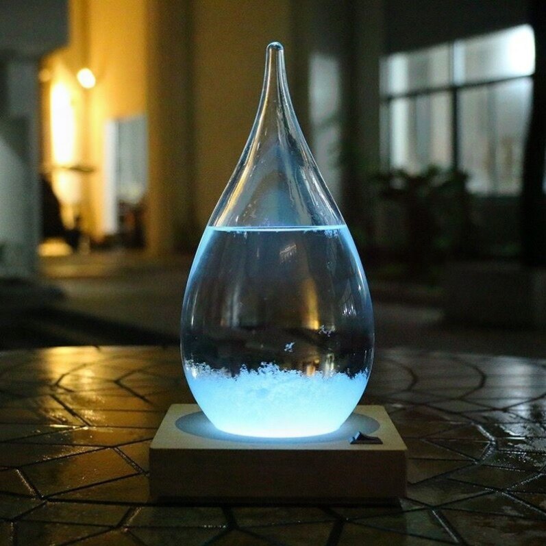 刻字天气瓶天气预报瓶风暴瓶气象瓶七夕情人节生日礼物女生闺蜜男