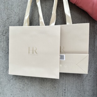 HR赫莲娜手提袋礼品袋拎袋外包装情人节礼物包装袋正品