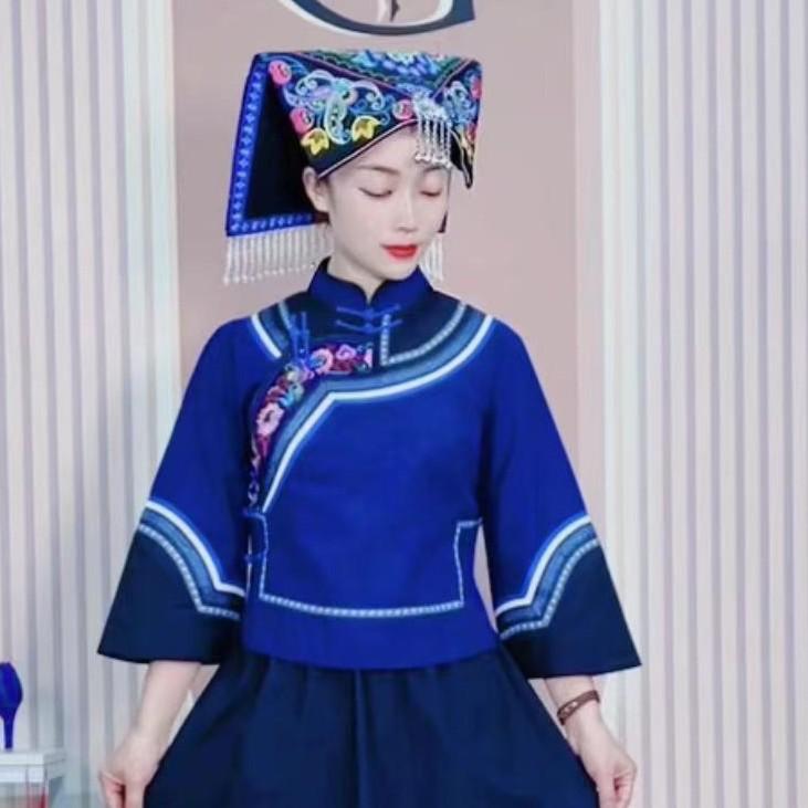 GOXEOU/格希歐布依族壯族少數(shù)民族服飾國風傳統(tǒng)套裝b3bk0kb1/h5