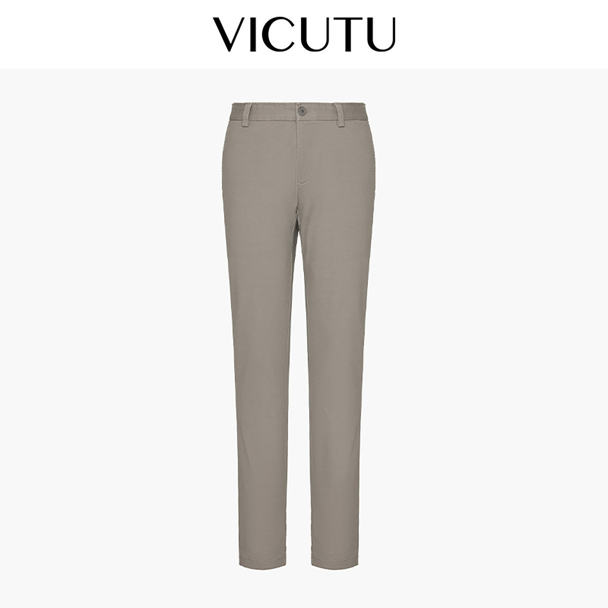 VICUTU威可多休闲裤男士秋季款商务休闲裤子时尚通勤修身长裤