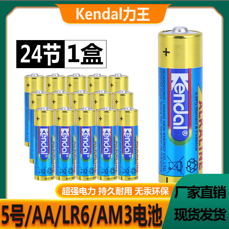 力王正品电池5号AA血压计指纹锁