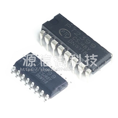全新PT2399  直插DIP16/贴片SOP16  CD2399 音频数字混响电路芯片