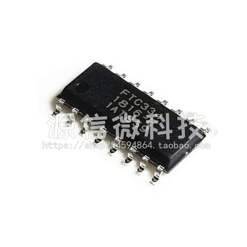 FTC334A 334B 334C 334D 334E 334F 334K电容式触摸按键芯片SOP16