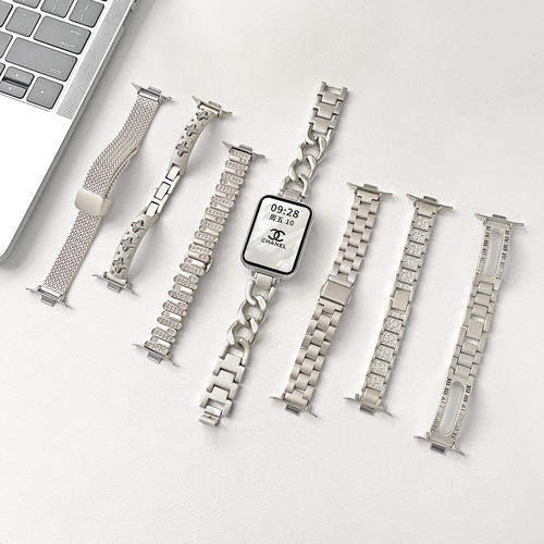 psnld适用小米手环8pro表带金属