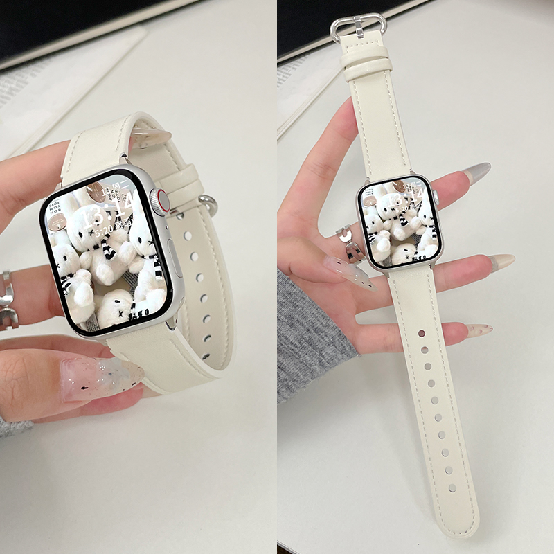 秋冬皮质psnld红米watch4表带