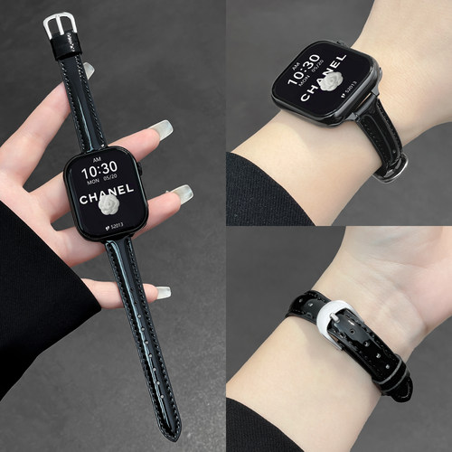 s11苹果新款皮质s10手表带psnld