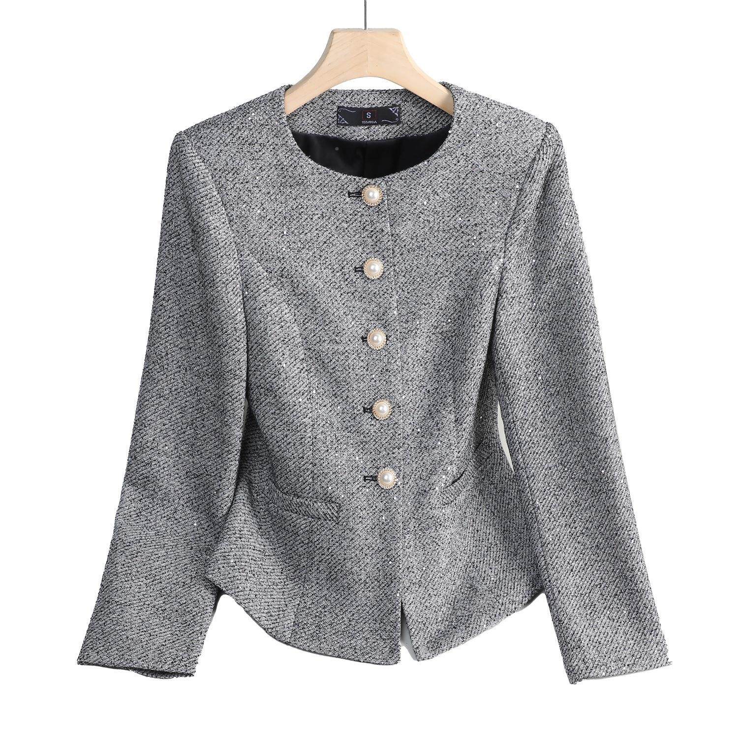 新款布LYI-萨职单外女长袖业小套西服正装女外套工作龙服厂家,女装/女士精品,西装,淘宝优惠券,粉丝福利购,淘宝优惠卷