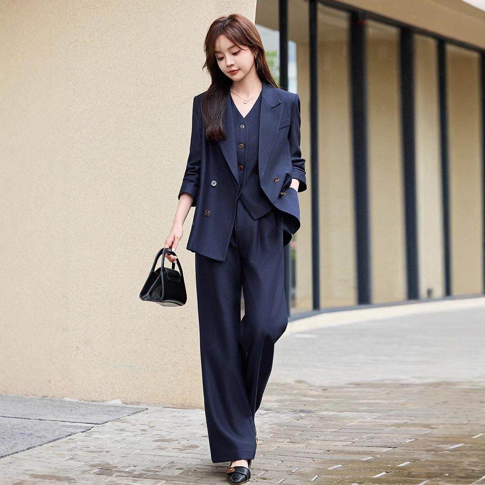 装春秋冬季YAN8193/新款长袖业休闲小职西领外套女马甲裤三子件套,女装/女士精品,职业女裤套装,淘宝优惠券,粉丝福利购,淘宝优惠卷