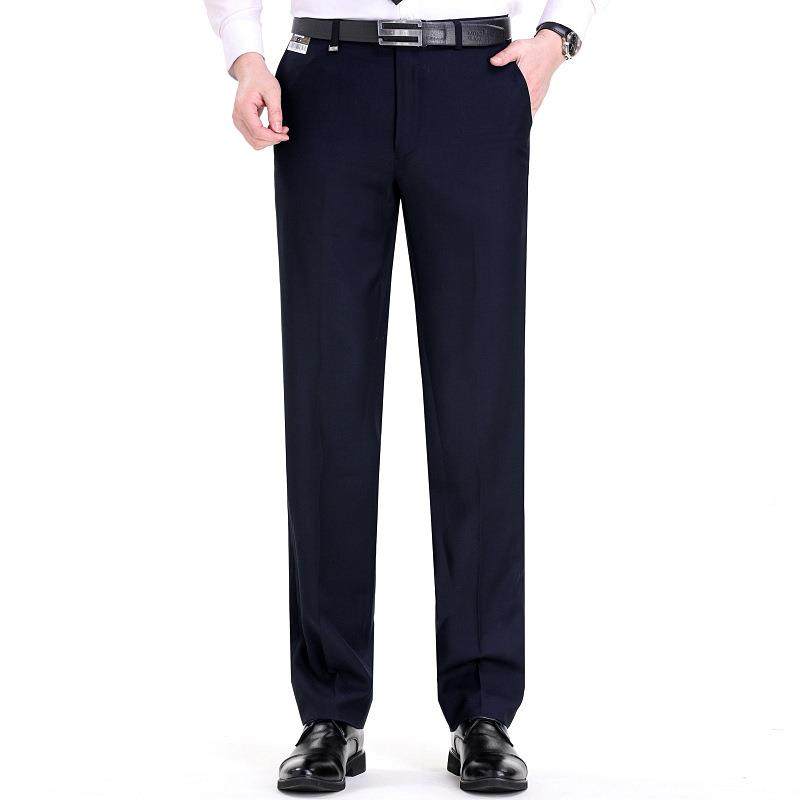裤春秋8625-KS桑蚕丝西裤男士免中高腰直筒西装薄超强垂感烫抗皱,男装,西裤,淘宝优惠券,粉丝福利购,淘宝优惠卷