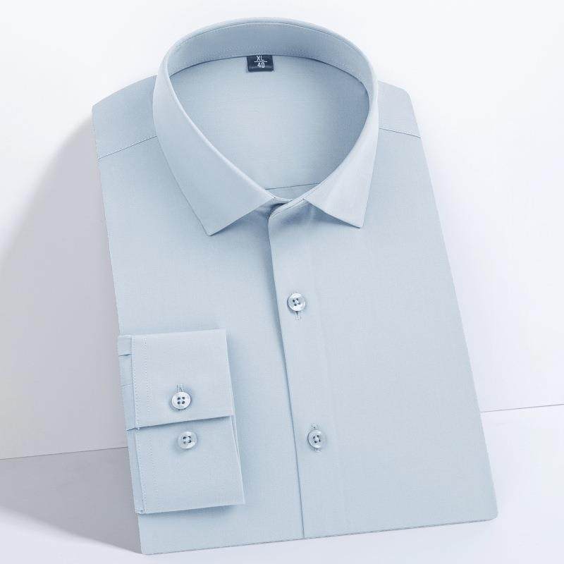 春季品男牌装男款式长袖衬衬衫免烫纯色时尚翻领男C303-J衣高档上,男装,衬衫,淘宝优惠券,粉丝福利购,淘宝优惠卷