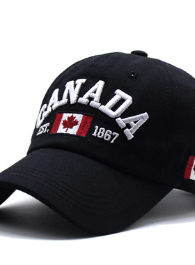 帽子男春夏天棒球帽韩版百搭黑色休闲帽青年ins时尚潮牌鸭舌帽女