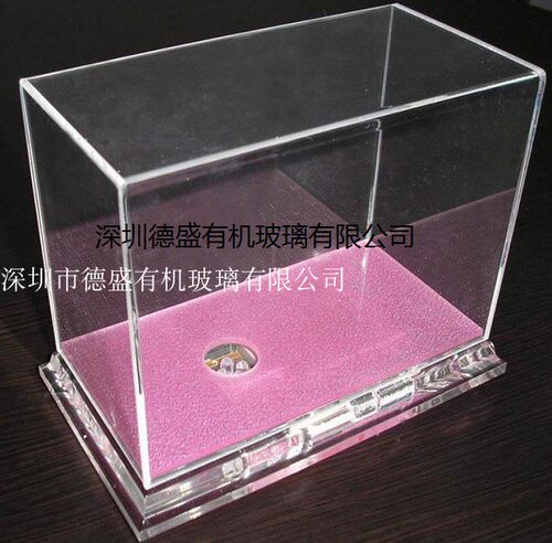 亚克力透明盒子定制收纳一体手办展示盒防尘罩饰品多格置物箱