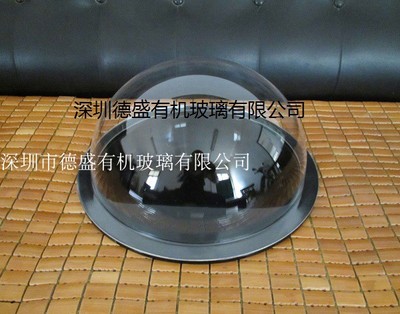 定制亚克力半球罩有机玻璃灯罩装饰展示罩子透明防尘罩食品防尘罩