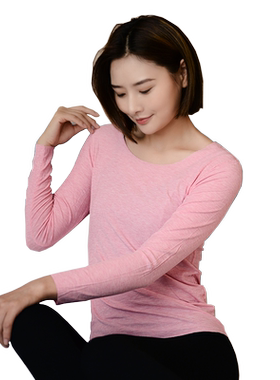 95%棉5%氨纶女薄款秋衣秋裤套装