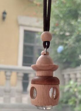 扩香木精油创意雪人扩香石车载摆件扩香木精油扩香木室内去味闻香