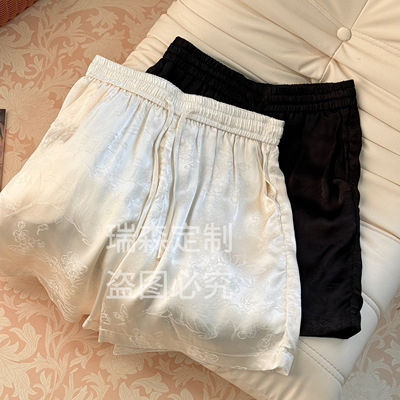 752 特价清 夏季薄款松紧腰百搭小短裤-腰围66-裤长44