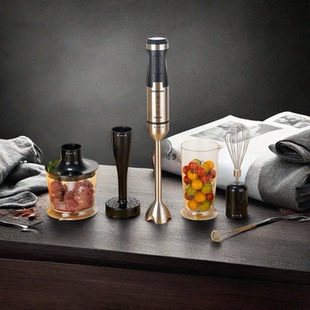 1400W奥朗达料理棒婴儿辅食机打蛋器家用电动搅拌小型绞肉榨果汁