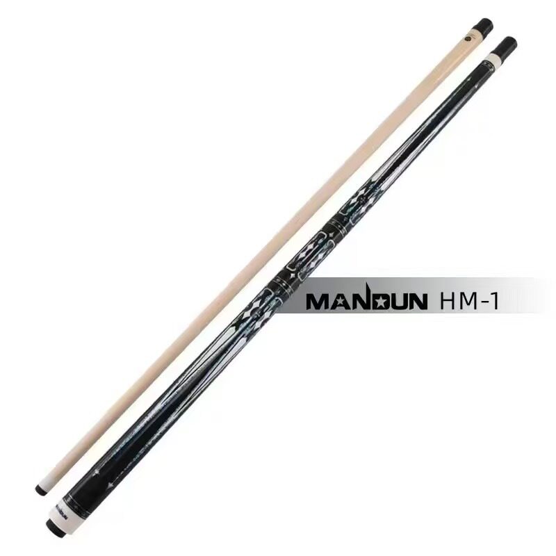 MANDUN曼顿台球杆美式中式中大头杆九球杆黑八中式八球杆桌球HM