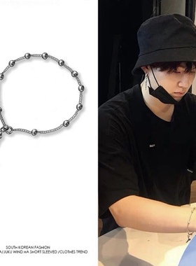 防弹少年团BTS郑号锡JHOPE闵玧其suga同款人鱼手链