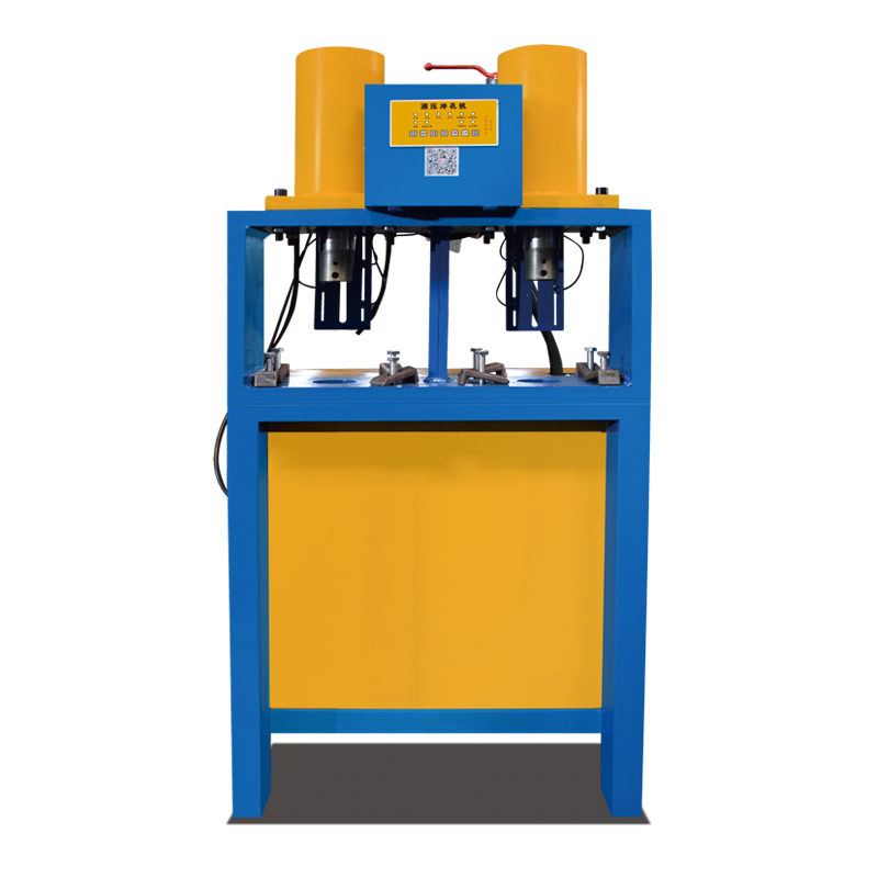 厂不锈钢液压冲孔机多功能小型打孔机自动防盗网窗方管冲压模具角